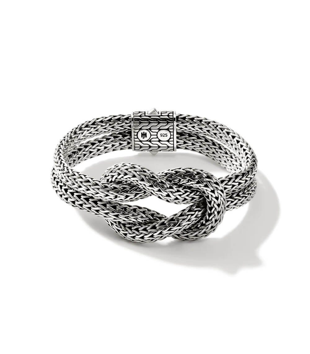 Love Knot Bracelet, Sterling Silver